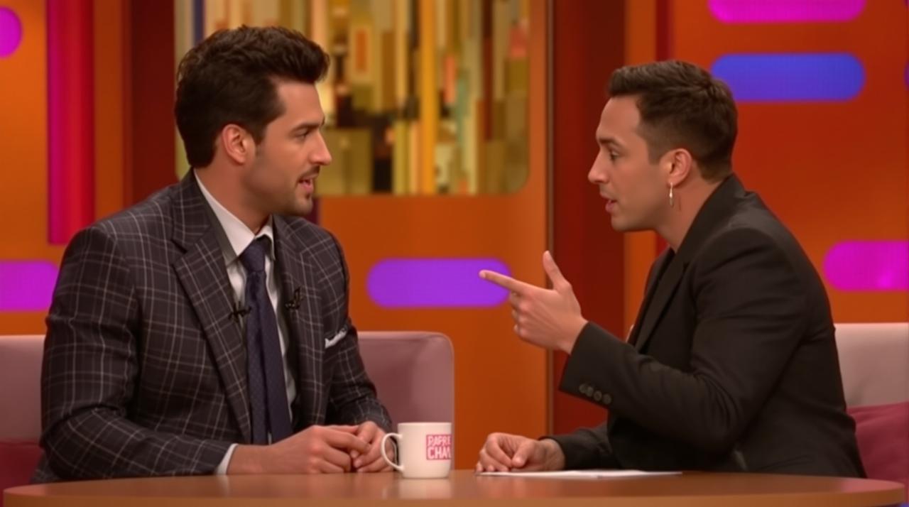 某综艺节目录制现场爆发激烈冲突，两位嘉宾当场翻脸互怼